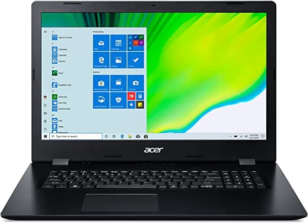 2022 Acer Aspire 3 17.3 Hd+ Laptop Pc 4 Núcleos I5-1035G1 Procesador 20Gb Ram Ddr4 512Gb M.2 Nvme Ssd 1Tb Hdd Intel Uhd Gracis Hdmi Wifi Rj-45 Bluetoo A317-52-569E