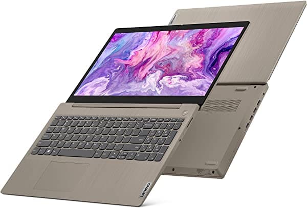 Lenovo Ideapad 3 Portátil De 156 Pulgadas Procesador Intel Core I3-1005G1 De Doble Núcleo Memoria De 4 Gb Unidad De Estado Sólido De 128 Gb Windows 10S - Almendra - 81We0016Us