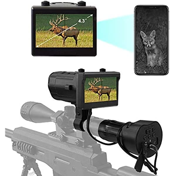 NV-S-01 Alcance De La Visión Nocturna Digital Grabador Rifle Hunting Wifi Función Grabacia O Video
