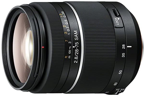 Sony 28-75 Mm F 2.8 Motor De Enfoque Automático Suave Sam Frente Full Frame Lente Sony A-Mount Digital Slr Camara SAL2875