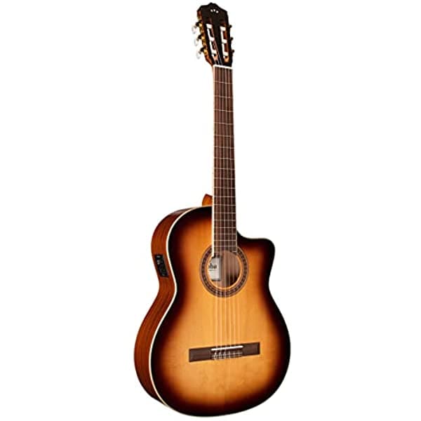 Cordoba C5-Ce Sb Sp Sunburst Cutway Classical Acústica-Electric Nylon Cuerdas Guitarra Iberia Serie 04660 -