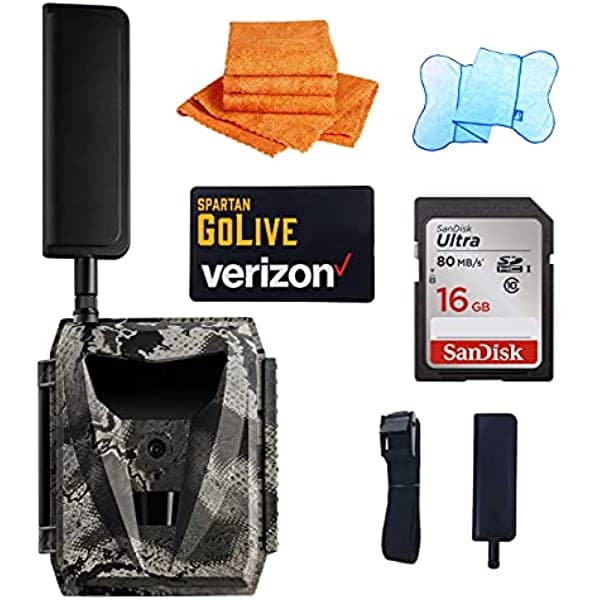 Spartan Golive - Cámara De Exploración Celular De Próxima Generación At&T/Verizon/Ee.Uu. Celular Con Tarjeta Sd De 16G Cámara Líder De Rastreo De Caza (Verizon Golive Gl-Vlteb)