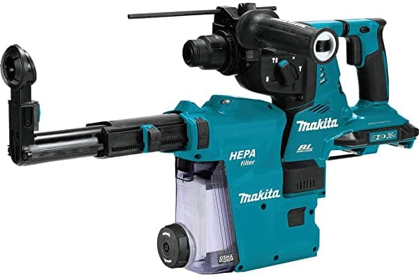 Makita Xrh10Zw 18V X2 Lxt 36V Incentable Inalámbrico 1-1 8 Avt Rotario Hammer Acepta Sds-Plus Bits Extractor Aft Aws Herramienta Capaz Solamente