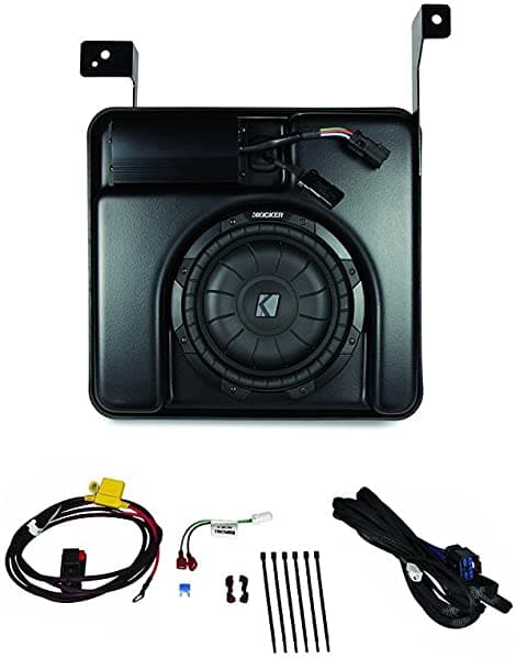 Kicker Ssicre14 Kit De Actualización De Subwoofer De Potencia-Doofer 2014-Up Chevrolet Silverado Y Gmc Sierra Crew Cab
