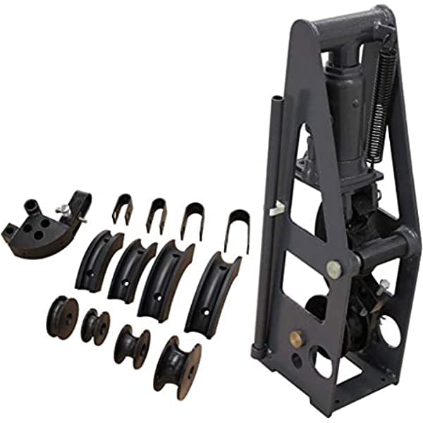 Kaka Industrial Hb-8 Hidtuty De 8 Toneladas Hidráulica Roll Tube Bender Construcción Sólida Y High Precision Metal Tube Bender 5 Dies