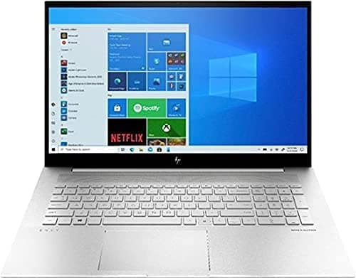 Hp Envy Fhd Ips - Portátil Con Pantalla Táctil De 11ª Generación Intel Core I7-1165G7 De 12 Gb De Memoria 512 Gb Ssd + 32 Gb Intel Optane Iris Xe Teclado Retroiluminado Con Gráficos Lector De Huellas Dactilares Color Plateado Natural 17-30.99 Pulgadas 17m-ch0013dx