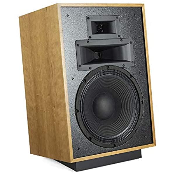 Klipsch Hereesy Iv Floor Parlante Tres Con Bocina Tres De Triples Design Y Port Crystal Clear Sound Natural Cherry 1068152