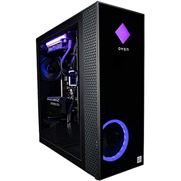 Computer Upgrade King Cuk Omen - Escritorio Para Juegos De 40 L (Intel Core I9 32 Gb De Ram 1 Tb Nvme Ssd + 3 Tb Hdd Nvidia Geforce Rtx 3080 10 Gb Windows 11 Home) 30L