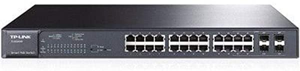 Tp-Link 24-Port Gigabit Poe+ Smart Switch Gigabit Ethernet (10/100/1000) Energía Sobre Ethernet (Poe) Negro T1600G-28PS(UK)