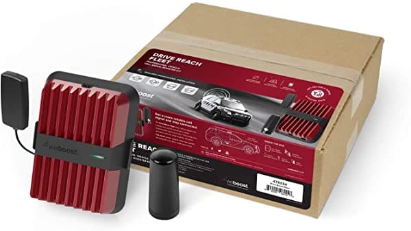 Weboost Drive Reach Fleet 470254 Booster De Señal De Teléfono Celular Cualquier Vehículo De Flota Verizon At&T T-Mobile Sprint Requiere La Instalación