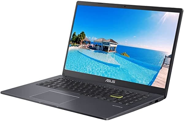 Asus Laptop Fhd De 15.6 Pulgadas Con Luz Delgada 2022 Intel Celeron N4020 (Hasta 2.8 Ghz) 4 Gb De Ram 256 Gb Teclado Retroiluminado Cámara Web Win10 + 1 Año Microsoft 365 L510