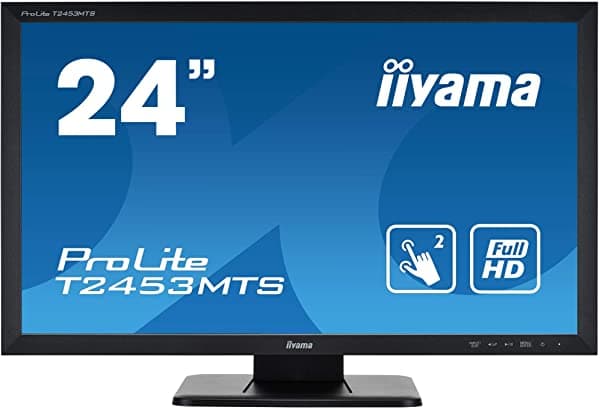 Iiyama Prolite T2453Mts-B1 23.6 1920 X 1080Píxeles Tablero De Doble Toque Negro Pantalla Monitor