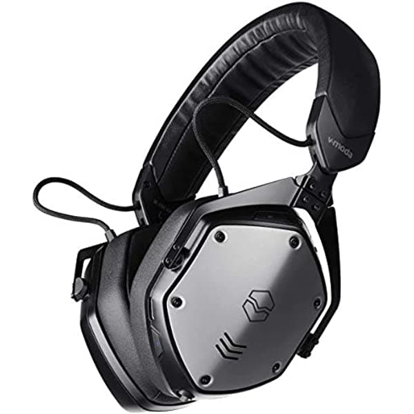 V-Moda M-200 Anc - Auriculares Inalámbricos Bluetooth Con Cancelación De Ruido Con Micrófono Para Llamadas Telefónicas Color Negro Mate M-200BTA-BK