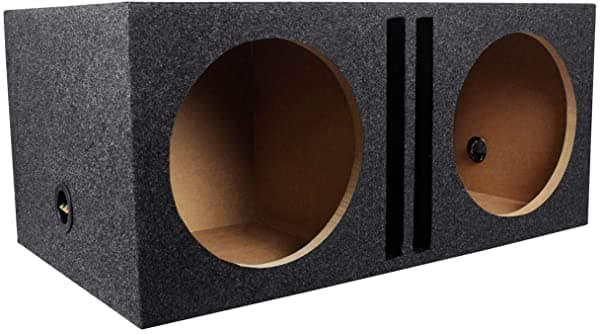 2 Subwoofers Rockford Fosgate P2D2-12 de 12 Pulgadas y 1600 W para Auto Caja para Subwoofer con Doble Ventilación