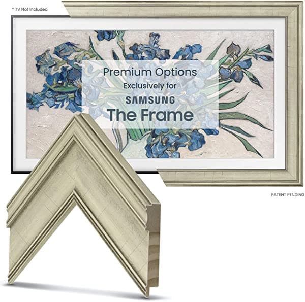 Deco Tv Marcos Antiguos De Marco Inteligente Blancos Compatibles Solo Samsung The Frame Tv 65 Fit 2020 Frame Tv