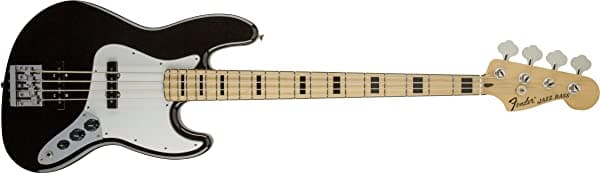 Fender Geddy Lee Signature - Bajo Eléctrico Jazz Bass Diapasón de Arce Negro 147702306