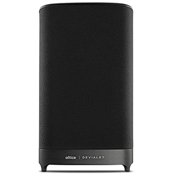 Altice Amplificado TV Smart Parlante de Devialet Alexa Voice Control Bluetooth y Streaming Inalámbrico SBDV01