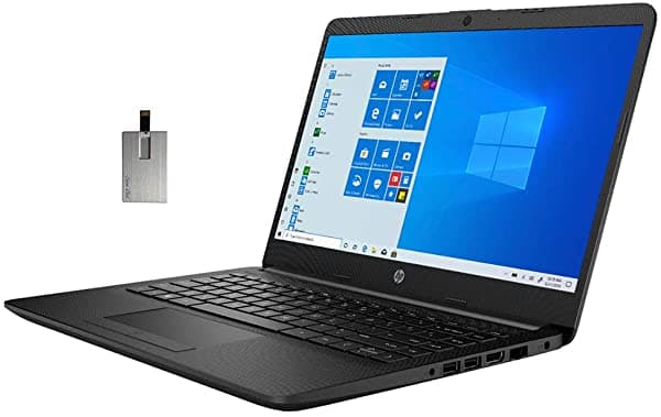 2021 Hp 14 Hd Computadora Portátil De La Computadora 3Ra Gen Amd Ryzen 3-3250U Procesador 8Gb Ram 1Tb Hdd Amd Radeon Graphics Hd Audio Webcam Usb-C Hd