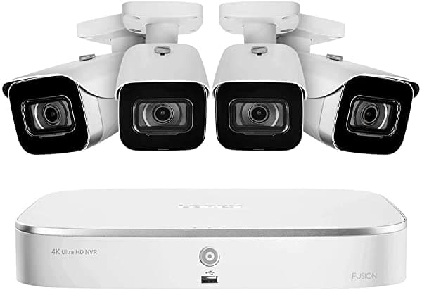 Lorex 4K 8 Canales Fusion Nvr Sistema 4 4K 8Mp Ip Camara N4K2-84WB