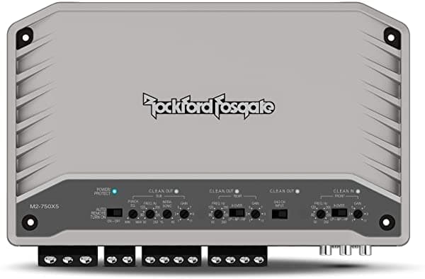 Rockford Fosgate Amplificador Marino M2-750X5 De 5 Canales De 750 W
