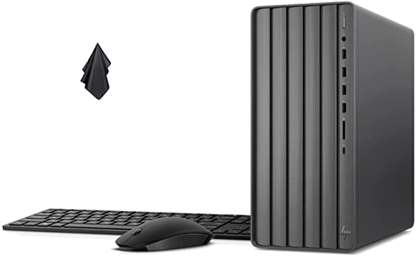 2021 HP Envy TE01 Computadora de Escritorio 10th Gen i7-10700 Procesador de 8 Núcleos 32GB DDR4 RAM 1TB PCIe SSD + 2TB HDD WiFi HDMI VGA Inalámbrico