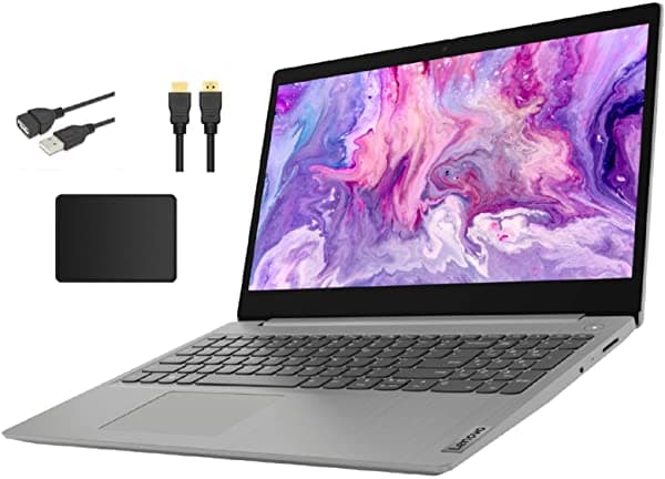 Laptop Led Lenovo Ideapad 3I De 15.6 Pulgadas Fhd Antirreflejos De Bajo Consumo | Intel Core I3-1115G4 | 8 Gb De Ram | Ssd De 256 Gb | Gráficos Intel Uhd | Windows 11 En Modo S | Con Paquete De Mouse Inalámbrico