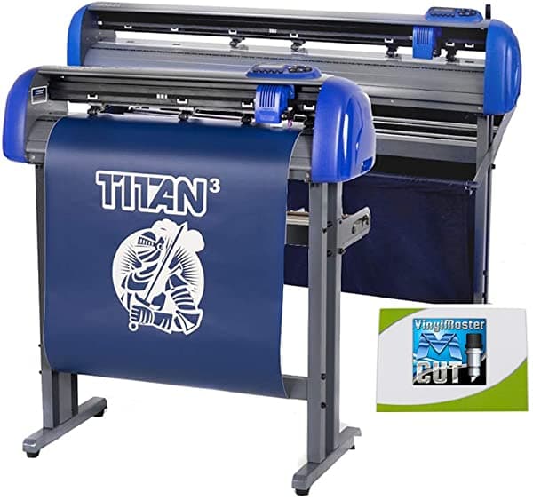 Uscutter Titan 3 - Cortador De Vinilo De 28 Pulgadas Con Servo Motor Y Arms Contour Cutting Plus Diseño Y Software De Corte LYSB01634QHJY-CMPTRACCS