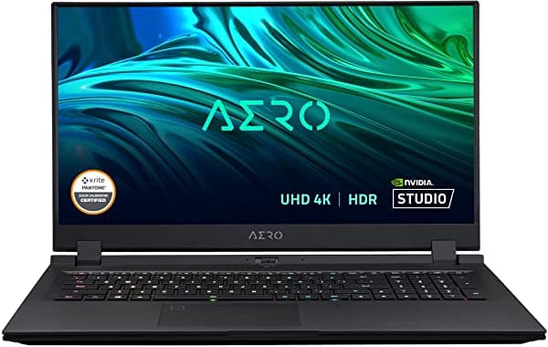 Gigabyte Aero 17 Hdr Xd - 17.3" Uhd 4K Ips Antirreflejos Intel Core I7 Nvidia Geforce Rtx 3070 Laptop Gpu 8Gb Gddr6 16Gb Ram 1Tb Ssd Win10 Pro Creator Laptop (Aero 17 Hdr Xd-73Us524Sp)