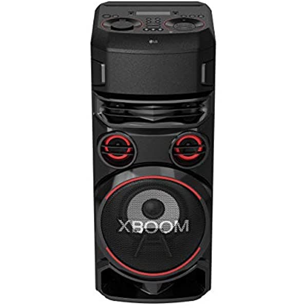 Lg Xboom Rn7 Bluetooth Audio Sistema Party Led Iluminaciones Karaoke Voice Filters Xboom App Controlado Bluetooth Dual Usb Óptico Y Mic Entradass