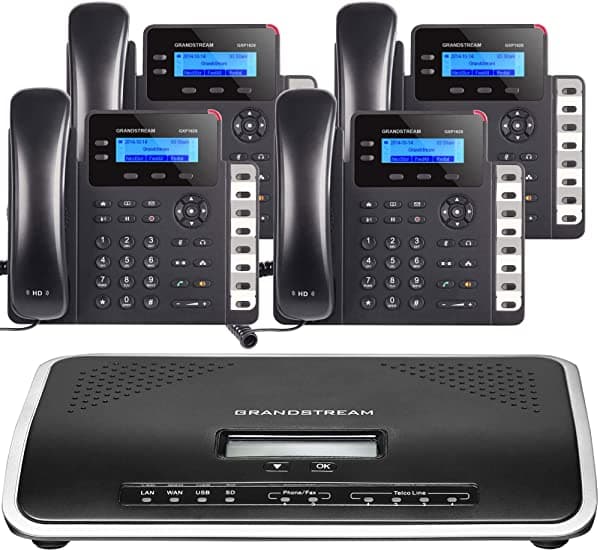 MM MISSION MACHINES Sistema De Teléfono Comercial Pack Starter Asistente De Voz Asistente Celular Y Extensiones De Teléfono Remoto Llame A Grabación Y Máquinas De Misión gs-starter
