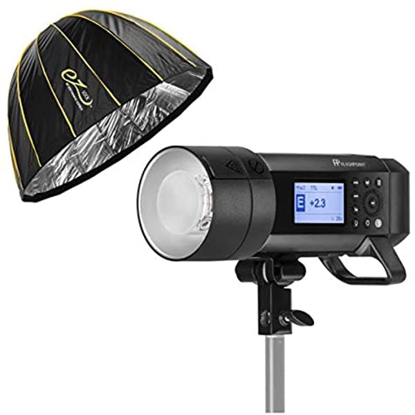 Flashpoint Xplor 400Pro Ttl Bateria-Potresidos Monolight Incorporado R2 2.4Ghz Rode Remoto Sistema Bowens Adaptador De Montura Goodox Ad400 Pro + Glow XPLOR-400PROB-TTL X17