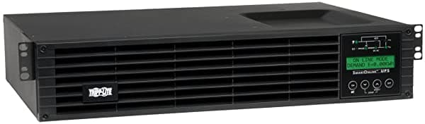 Tripp Lite Respaldo De Ups Inteligente En Línea De 1500 Va Doble Conversión De 1300 W Opción De Funcionamiento Extendido Montaje En Rack 2U Lcd Usb Db9 Garantía De 2 Años Y Seguro De $250000 (Su1500Rtxlcd2U) Negro