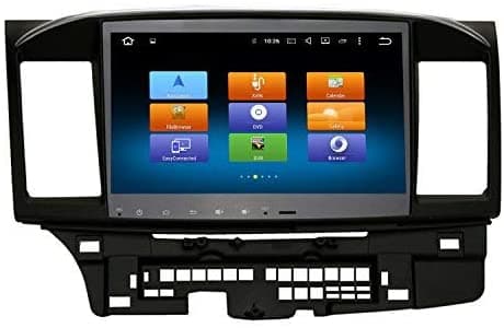 Sygav D2102C-V6 Octa-Core Android 10.0 Estereo para Auto Radio 2008-2013 Mitsubishi Lancer Evo X Admite Rockford Fosgate Amp Navegacion GPS