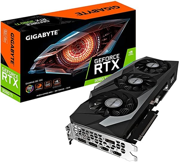 Gigabyte Geforce Rtx 3080 Ti Gaming Oc 12Gb Card De Gráficos GV-N308TGAMING OC-12GD