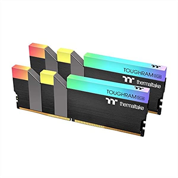 Thermaltake Toughram Rgb 64Gb 2X32Gb Ddr4 3600Mhz C18 1.35V Dimm Memoria De Juegos De Escritorio Dimm Negro R009R432Gx2-3600C16A