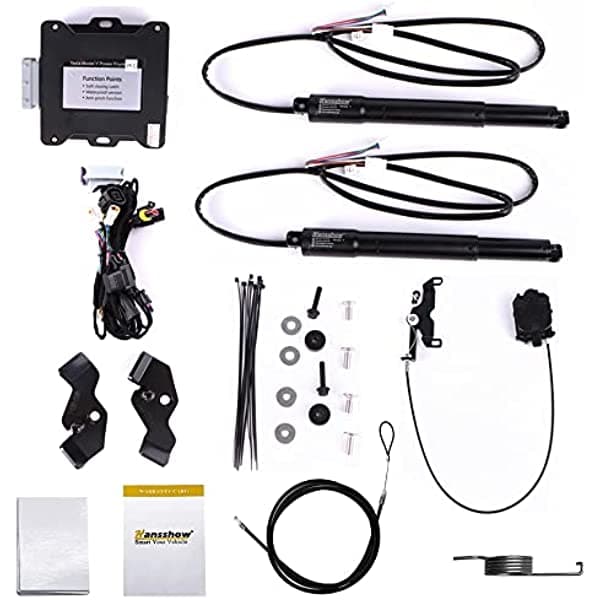 Hansshow Kit De Frunk Power Tesla Model Y 2020 2021 2022 Cubierta Frontal De La Parte Delantera Auto Apagado Control Remoto Impermeable Anti-Ingreso D Model y power frunk