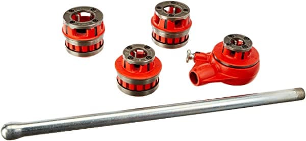Ridgid 36480 12-R Retcher De Trinquete Expuesto Conjunto De Tubos De Rosca De Tubo De Trinquete De 1 2 Pulgadas 1-1 4 Pulgadas Tipe De Roscado Manual