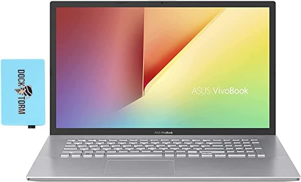 Asus Vivobook 17 - Laptop Para El Hogar Y Negocios (Intel I7-1065G7 De 4 Núcleos 24 Gb De Ram 1Tb Pcie Ssd Intel Hd 610 17.3 Pulgadas Hd+ (1600 X 900) Wifi Bluetooth Cámara Web 1 Usb 3.2 1 Hdmi Win 10 Pro) Con Hub