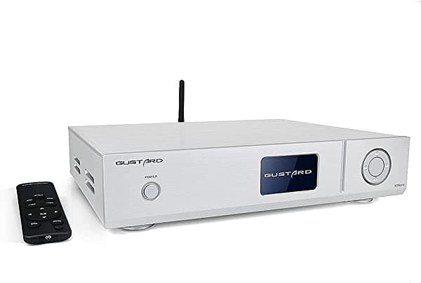 Dilvpoetry Gustard X26 Pro Mqa Dac Dual Es9038Pro Ldac Usb/Coaxial/Óptico/Iis/Bt Xmos Hifi Clase A Decodificador Bluetooth Dac Con Control Remoto (Negro) DAC-X26 Pro Black