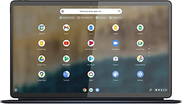 Lenovo Ideapad Duet 5 Chromebook Pantalla Táctil Oled Fhd De 13.3 Pulgadas Snapdragon Sc7180 4 Gb De Ram 64 Gb De Almacenamiento Gráficos Qualcomm Adreno Chrome Os Azul Abismo 82QS0000US