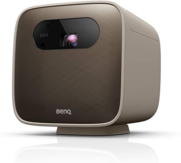 Benq Gs2 Inhalmbrico Mini Proyector Portátil Uso Al Aire Libre | Ipx2 Splash & Drop Resistente | Google Cast & Airplay | Bluetooth Parlante | Wifi | A