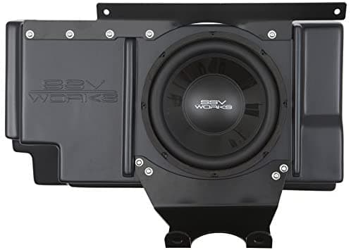 Ssv Works Polaris Rzr Xp-1000 2 Y 4 Asientos Detrás Del Asiento Subwoofer Recinto Incluye Altavoz De 10" RZ3-BSSB10