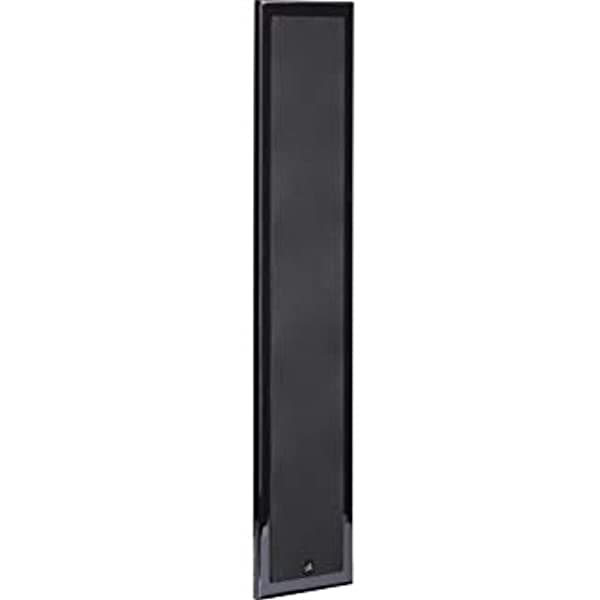 Martinlogan Motion Slm-Xl - Altavoz Lcr Delgado De Perfil Bajo En Pared/Fuera De Pared (Negro)
