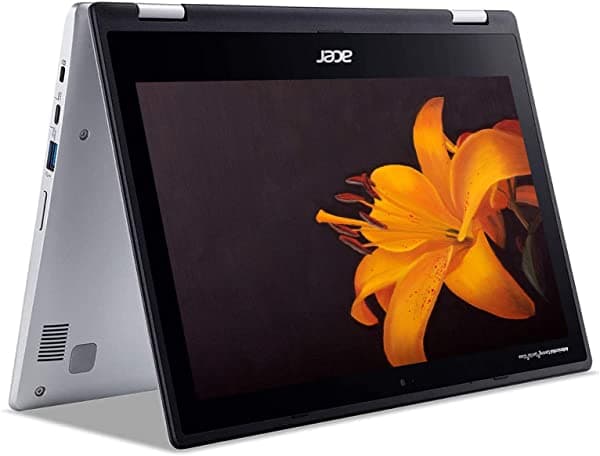 Acer Chromebook Spin 2021 - Laptop 2 En 1 Con Pantalla Táctil De 11.6 Pulgadas Con Cámara Web Intel Celeron N4000 Hasta 2.6 Ghz 4 Gb De Ram 64 Gb Emmc Bluetooth Tipo C Chrome Os + Nexigo Paquete De Tarjetas Microsd De 128 Gb