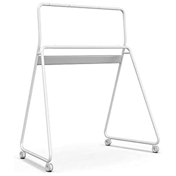 Vibe Interactive Whitboard Stand Portátil Smart Digital Monitor Soporter 55 Collaboration De Pantalla Táctil Pizarra Inteligente En Wheeles White 55WSTAND
