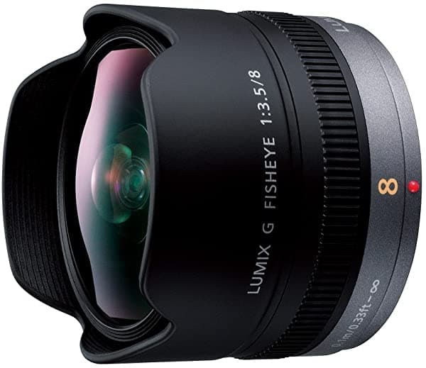 Panasonic Lumix G Fisheye 8 Mm F3.5 Lente | H-F008 Versión Internacional No