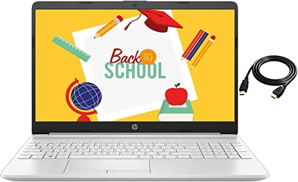 2021 HP Notebook Delgada 15.6 Pulgadas FHD Intel i5-1135G7 de 11ª Generación (supera al i7-1065G7) 16 GB RAM 512 GB SSD Pantalla Micro-Edge Cámara Web Puerto Ethernet HDMI Wi-Fi Windows 10 (Actualización Gratuita a Windows 11) | Paquete Laptop for College Student