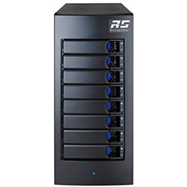 Highpoint Rocketstor 6628 Un 8-Bay 2 Nd Gen. Thunderbolt 3 Raid De Hardware Enclosure RocketStor 6628A