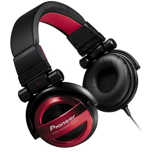 Pioneer Sellado Dinámico Estéreo Auriculares Rojo Se-Mj732-R Japan Import