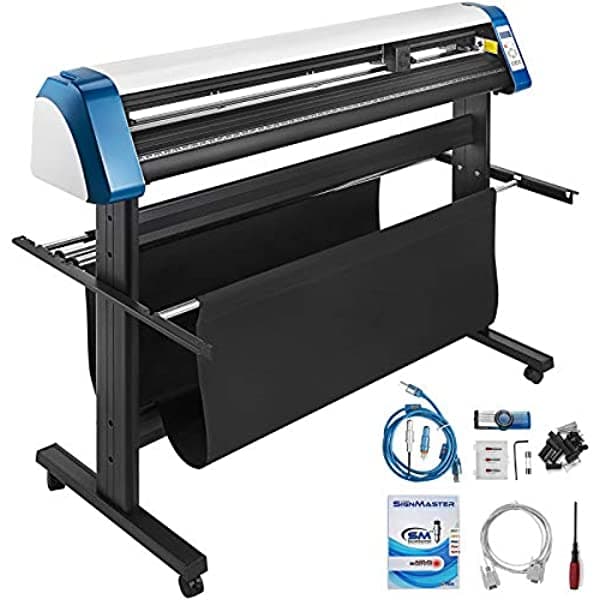 Vevor Corte De Vinilo Máquina De Cuder De Vinilo 53 Pulgadas 1340 Mm Vinyl Impresora Máquina De Cortador Led Luz Strip Vinyl Plotter Cutter Softad
